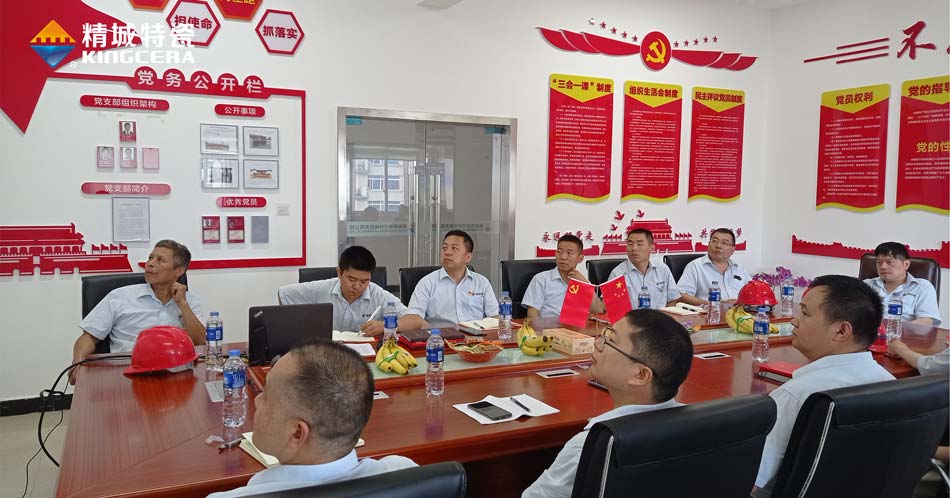 7163银河官方网址特瓷党支部组织寓目庆祝中国共产党建设100周年大会现场直播