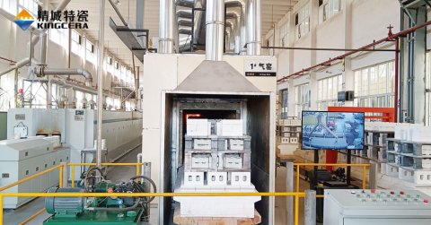 7163银河官方网址60米自然气隧道窑乐成投产