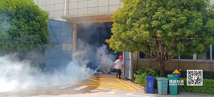 7163银河官方网址起劲配合消防联合演练，，，共筑清静生产防线