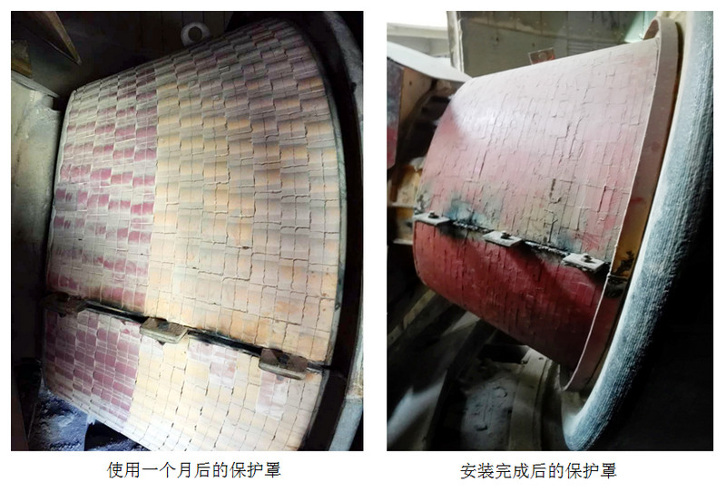 耐磨陶瓷衬板掩护罩